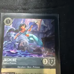 Jasmine Fearless Princess Disney Lorcana 178/204 Mint Condition Holo Foil - Image 4