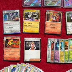 Pokemon 107 Card Lot Scarlet & Violet Base Set Secret Rares/ex Mint Wiglet Alt - Image 3