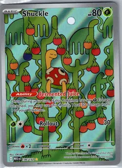 Shuckle 136/132 ME01: Mega Evolution - Pokemon Card - NM - Image 1