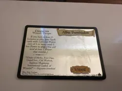 Wizards of the Coast Harry Potter TCG Albus Dumbledore Holo Character Card 1/80 - Image 2