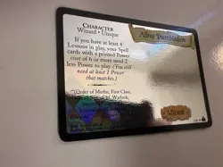 Wizards of the Coast Harry Potter TCG Albus Dumbledore Holo Character Card 1/80 - Image 3