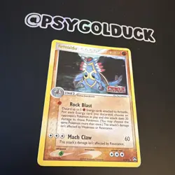 Pokemon Cards Armaldo 3/108 STAMPED Reverse Holo Power Keepers Holo Rare A3 - Image 2