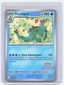 Feraligatr - (Illustration Contest 2024) Promo SV: Scarlet & Violet Promo Card - Image 1