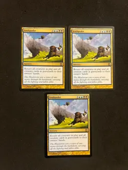 x3 Soulquake [Alara Reborn] Magic MTG Cards LP - Image 1