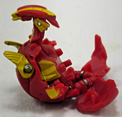 Bakugan Battle Brawlers Rubanoid Red Pyrus 750G Gundalian Invaders No Card - Image 4