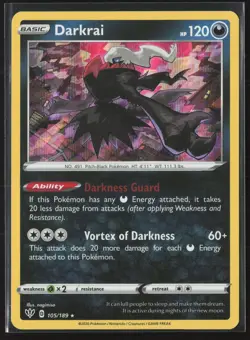 Darkrai - (Cosmos Holo) Promo Miscellaneous Cards & Products 105/189 NM - Image 1