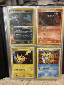 Pokemon Vintage Binder lot Of 81 Cards. Stamps, Holo’s Collector Value $1,169 - Image 1