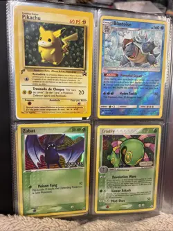 Pokemon Vintage Binder lot Of 81 Cards. Stamps, Holo’s Collector Value $1,169 - Image 3