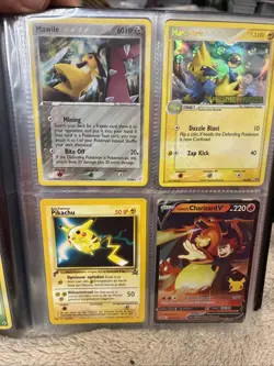Pokemon Vintage Binder lot Of 81 Cards. Stamps, Holo’s Collector Value $1,169 - Image 4