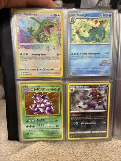 Pokemon Vintage Binder lot Of 81 Cards. Stamps, Holo’s Collector Value $1,169 - Image 5