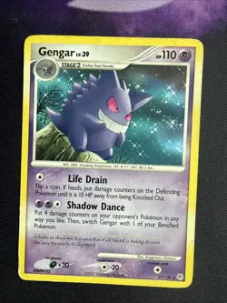 Gengar Diamond & Pearl Rare Pokemon TCG Card 27/130 - Image 1