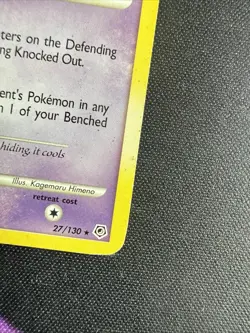 Gengar Diamond & Pearl Rare Pokemon TCG Card 27/130 - Image 5