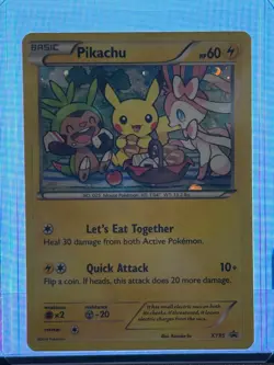 Pokemon Pikachu TCG XY95 XY Black Star Promo Holo Card - Image 1