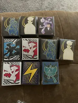 Pokemon TCG ETB Card Sleeves - Lot of 10 Sealed Lot - Image 1