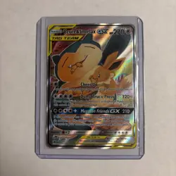 Eevee & Snorlax GX SM169 Full Art Promo – Near Mint – Authentic Pokemon Card - Image 3