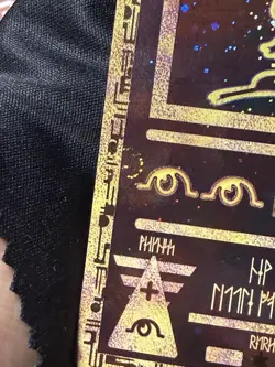 ANCIENT MEW Pokemon Movie Promo DOUBLE SWIRL Holo 1999-2000 Card VINTAGE - Image 4