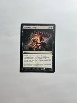 Praetor's Grasp - New Phyrexia Rare Black Sorcery MTG Card [71/175] - Image 1