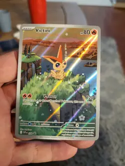 Pokemon TCG Victini Black Star Promo Card 208 NM Condition - Image 1