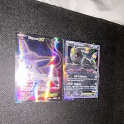 Pokemon TCG Espeon EX & Umbreon EX Holo Lot of 2 Cards English - Image 3
