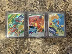 Pokemon First Partner Illustration Collection Series 1 Promos Set 3 Cards Kanto - Image 1