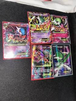 Pokemon TCG Gardevoir EX & Gallade EX Holo 5-Card Lot English - Image 1