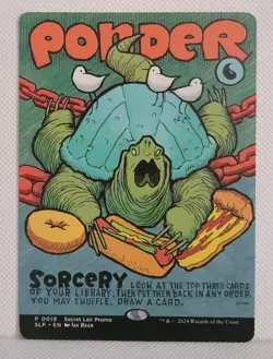 MTG Ponder 0019 Secret Lair Showdown Regular - Image 1