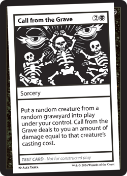 Call from the Grave 541 MB2 Mystery Booster 2 MTG Magic NM - Image 1