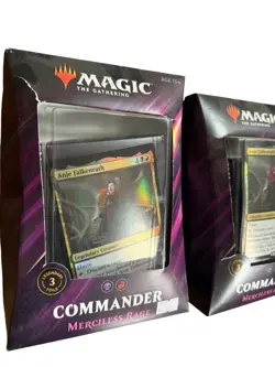 Magic: The Gathering Commander 2019 Merciless Rage Deck Sealed With Box Damage 630509892624 - Image 2