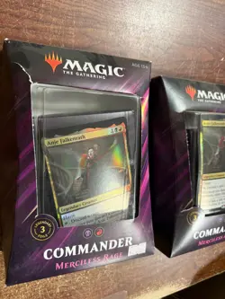 Magic: The Gathering Commander 2019 Merciless Rage Deck Sealed With Box Damage 630509892624 - Image 3