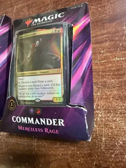 Magic: The Gathering Commander 2019 Merciless Rage Deck Sealed With Box Damage 630509892624 - Image 4