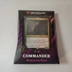 Magic the Gathering MTG Commander 2019 Merciless Rage Deck Factory Sealed - Image 1