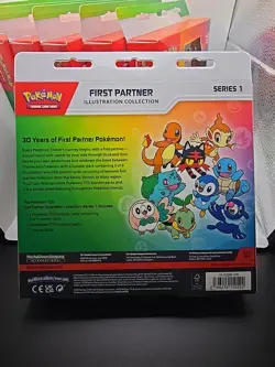 Lot Of 6 Pokemon TCG First Partner Illustration Collection Series 1 NEW SEALED - Image 4