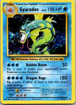 Gyarados 34/108 - XY - Evolutions - NM Pokemon TCG - Image 1