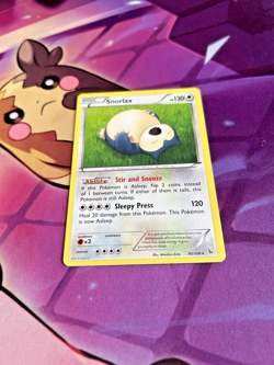 Snorlax - 80/106 [Flashfire] Pokemon TCG - Regular RARE - LP - Image 3