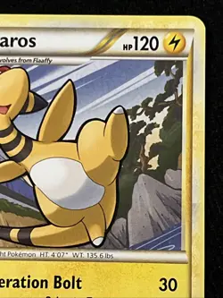 Ampharos 14/123 HeartGold SoulSilver Base Set Non-Holo Rare Pokemon Card - Image 4