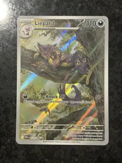 Pokemon Liepard 137/086 Illustration Rare Holo Sv: White Flare Card - Image 1