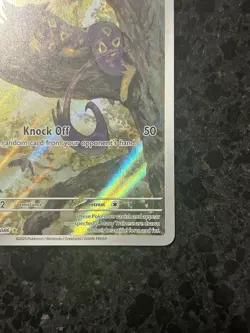 Pokemon Liepard 137/086 Illustration Rare Holo Sv: White Flare Card - Image 4