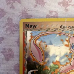 Pokemon Mew (Delta Species) 003/017 POP Series 5 Holo Rare 60HP Basic 2007 Card - Image 2