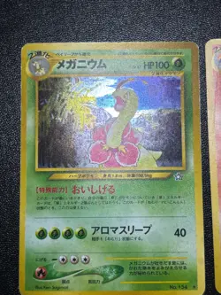 [US Duty Inc] Typhlosion Meganium Feraligatr Holo Neo Japanese Pokemon Card #2 - Image 3