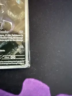 MEWTWO SVP 052 Scarlet Violet 151 Promo Illustration Rare Pokemon Card SEALED - Image 4