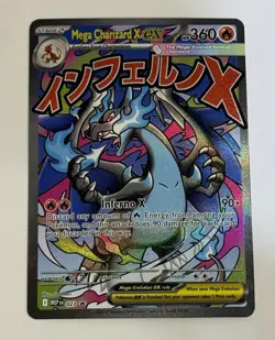 Pokemon TCG Mega Charizard X EX Mega Evolution Promo #023 Holo English Read Desc - Image 1