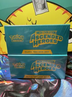 Pokemon TCG Ascended Heroes ETB Elite Trainer Box New Sealed x2 - Image 5