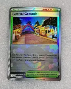 Festival Grounds 108/131 NM/M Poke Ball Prismatic Evolutions Pokemon TCG - Image 1