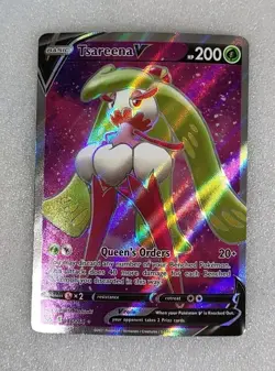 Tsareena V 246/264 NM/M Swsh08 Fusion Strike Full Art Pokemon TCG - Image 1