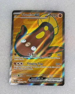 Stunfisk ex 252/217 NM/M ME Ascended Heroes ASC Full Art Pokemon TCG - Image 1