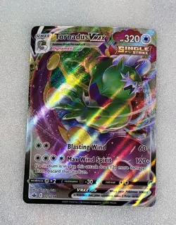 Tornadus VMAX 125/198 NM/M SWSH06 Chilling Reign Pokemon TCG - Image 1
