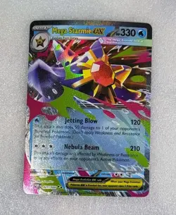Mega Starmie ex 021/088 NM/M POR ME Perfect Order Pokemon TCG - Image 1