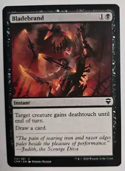 MTG Magic The Gathering Card Bladebrand Instant Black Commander Legends 2020 - Image 1