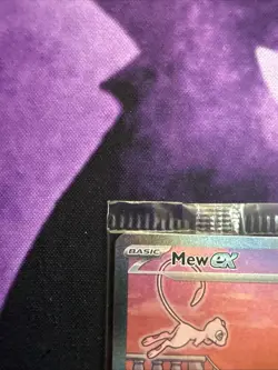 Mew ex SVP 053 Pokemon TCG Scarlet Violet 151 Black Star Promo Full Art SEALED - Image 2