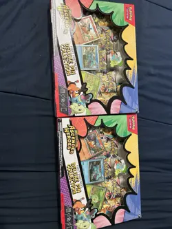 2 Pokemon Ascended Heroes Deluxe Collection 2 Box Promo English 2024 Chikorita - Image 1